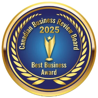 Canadian Business Review Board 2025 Best Business Award
